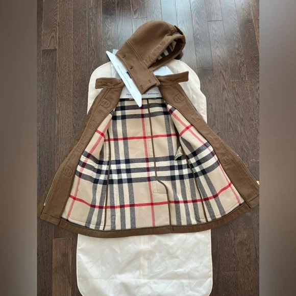 Authentic Burberry Brit 100% wool coat US 4 - Picture 6 of 16